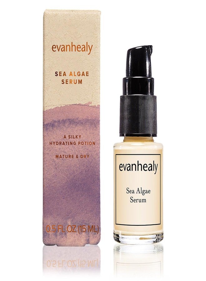 evanhealy Sea Algae Anti Wrinkle Serum for Sensitive Skin | Lightweight Firming Face Serum Anti Aging | Facial Serum with Hyaluronic Acid & Botanical Extracts - Image 2